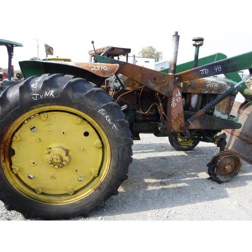 Used John Deere 2510 Tractor parts.