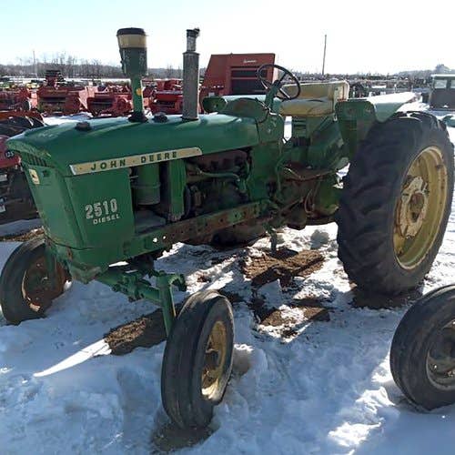 Used John Deere 2510 Tractor parts.