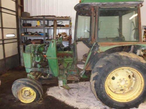 Used John Deere 2550 Tractor parts.
