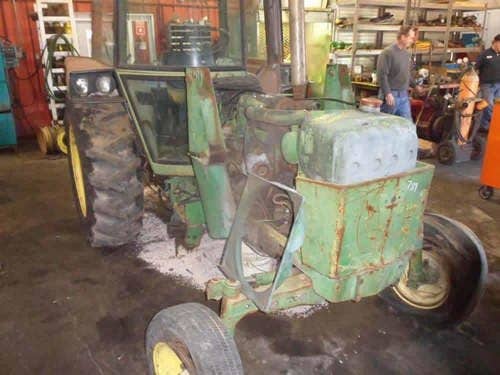 Used John Deere 2550 Tractor parts.