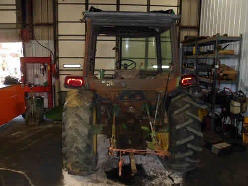 Used John Deere 2550 Tractor parts.