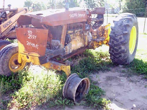 Used John Deere 2555 Tractor parts.