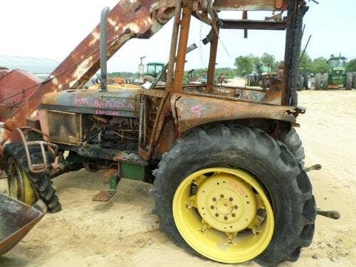 Used John Deere 2555 Tractor parts.