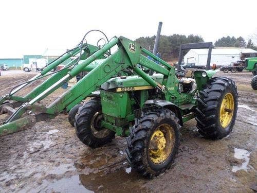1988 Used John Deere 2555 Tractor parts.