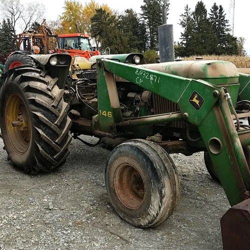 Used John Deere 2640 Tractor parts.