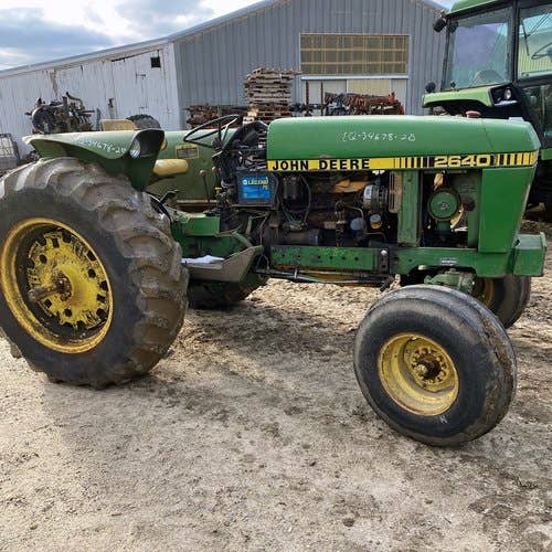 Used John Deere 2640 Tractor parts.