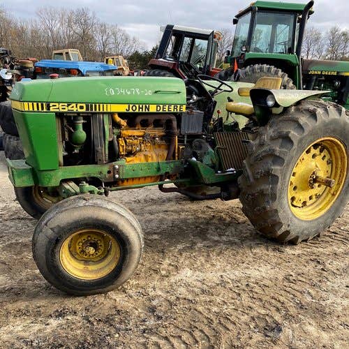 Used John Deere 2640 Tractor parts.
