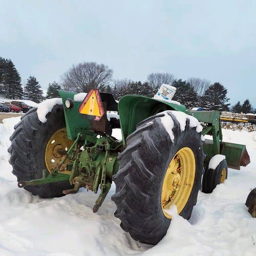 Used John Deere 2640 Tractor parts.