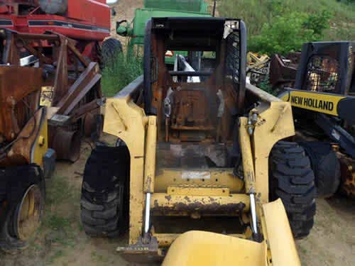 Used John Deere 270 Skid Steer Loader parts.