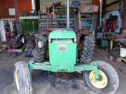 Used John Deere 2755 Tractor parts.