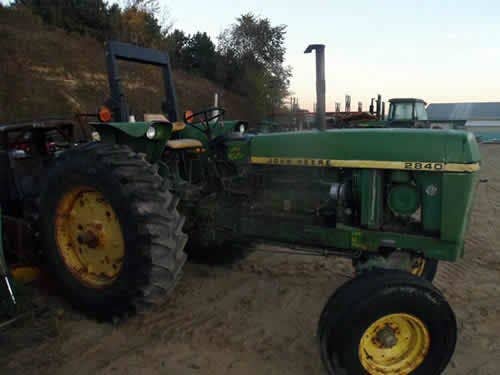 Used John Deere 2840 Tractor parts.