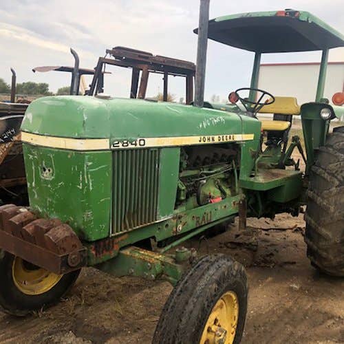 Used John Deere 2840 Tractor parts.