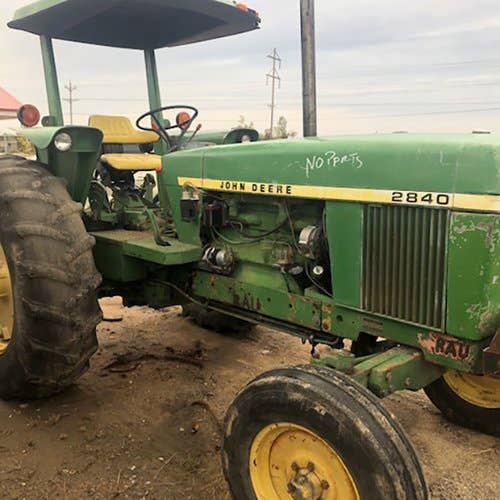Used John Deere 2840 Tractor parts.