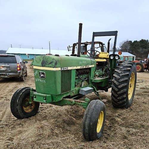 Used John Deere 2840 Tractor parts.