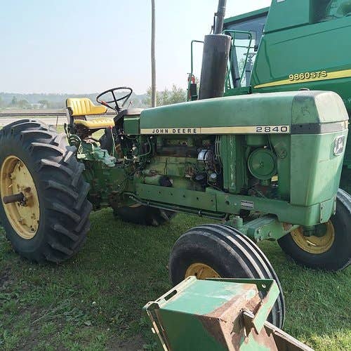 Used John Deere 2840 Tractor parts.