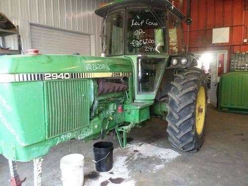 Used John Deere 2940 Tractor parts.