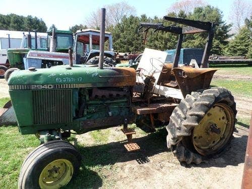 Used John Deere 2940 Tractor parts.