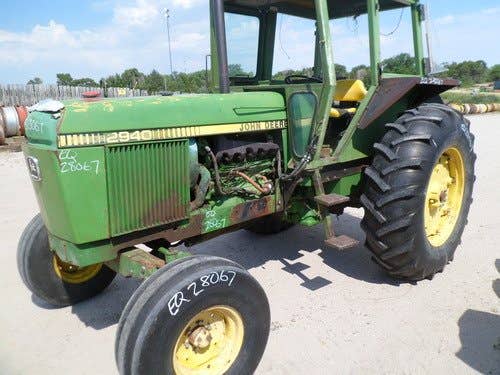 Used John Deere 2940 Tractor parts.