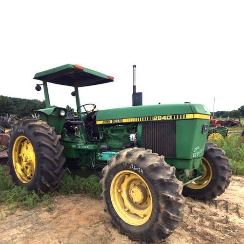 Used John Deere 2940 Tractor parts.