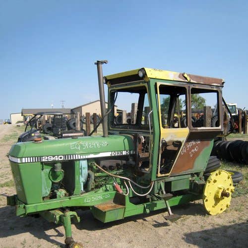 Used John Deere 2940 Tractor parts.