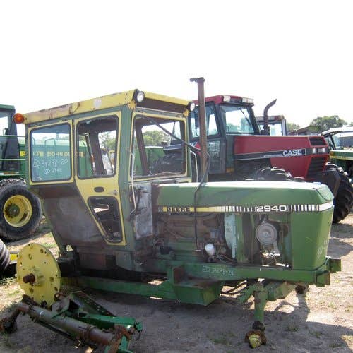 Used John Deere 2940 Tractor parts.