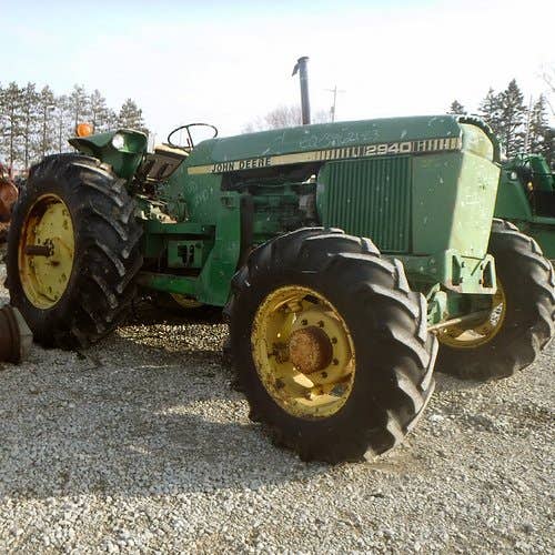 Used John Deere 2940 Tractor parts.