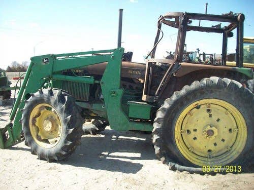Used John Deere 2950 Tractor parts.