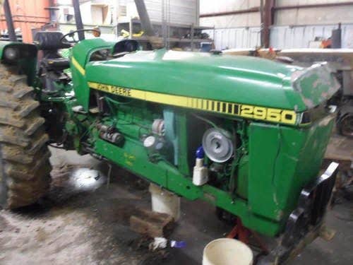 Used John Deere 2950 Tractor parts.