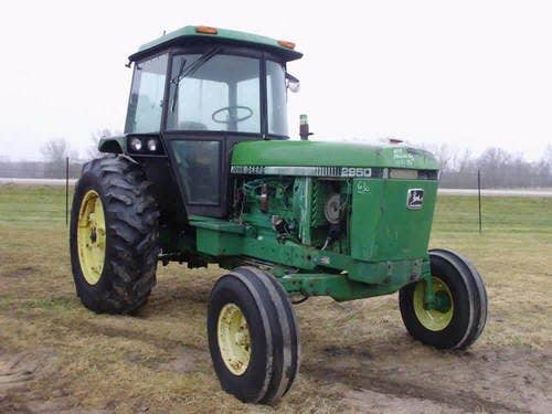 Used John Deere 2950 Tractor parts.