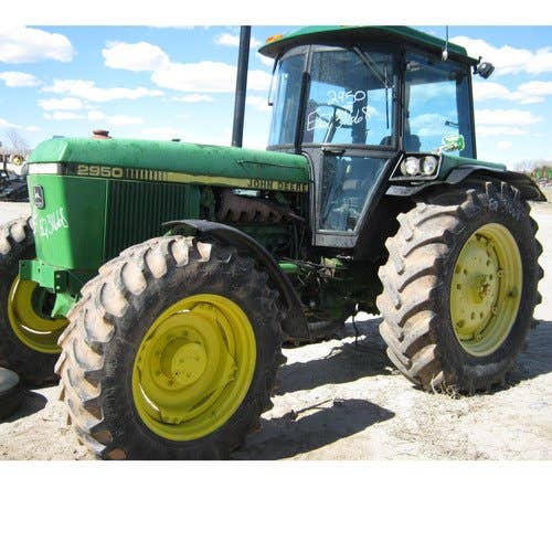 Used John Deere 2950 Tractor parts.