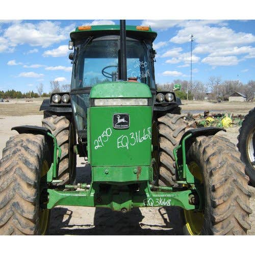 Used John Deere 2950 Tractor parts.