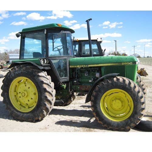 Used John Deere 2950 Tractor parts.