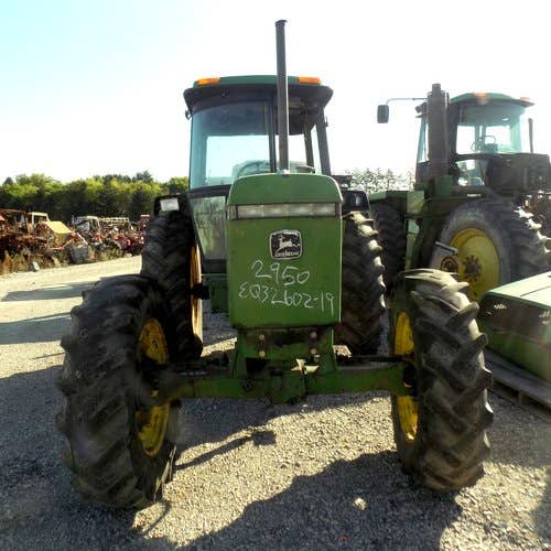 Used John Deere 2950 Tractor parts.