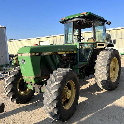 Used John Deere 2950 Tractor parts.