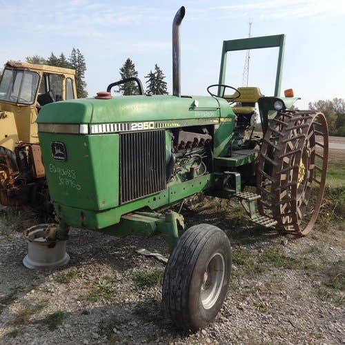 Used John Deere 2950 Tractor parts.
