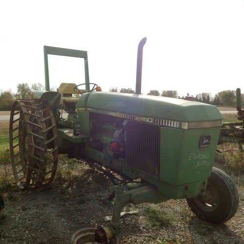 Used John Deere 2950 Tractor parts.