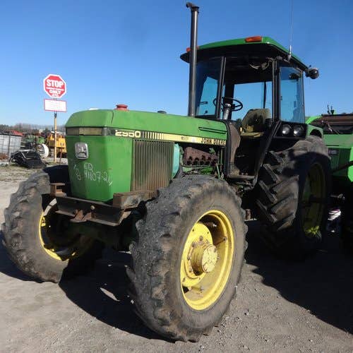 Used John Deere 2950 Tractor parts.