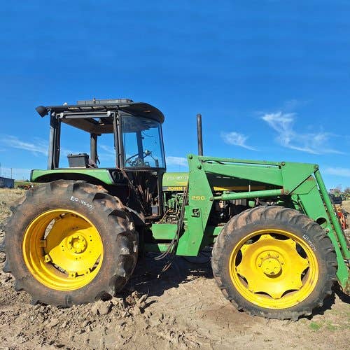 Used John Deere 2955 Tractor parts.
