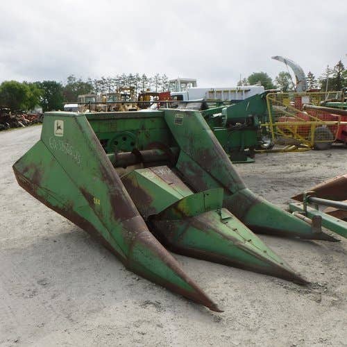 Used John Deere 300 Harvester parts.
