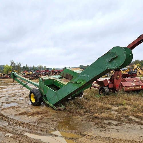 Used John Deere 300 Harvester parts.