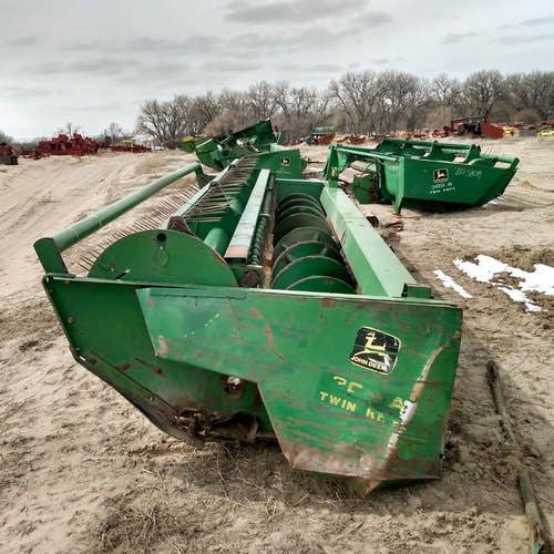 Used John Deere 300A Header parts.