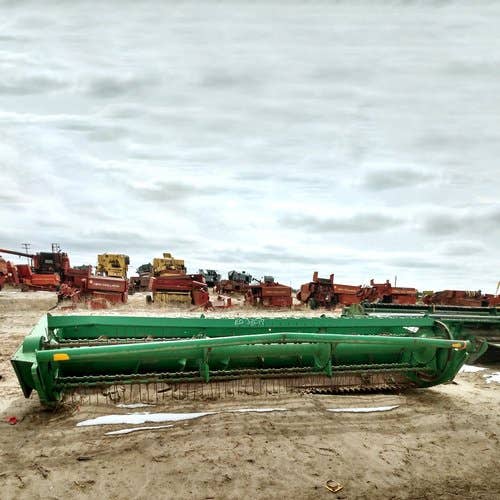 Used John Deere 300A Header parts.