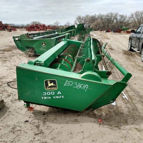 Used John Deere 300A Header parts.