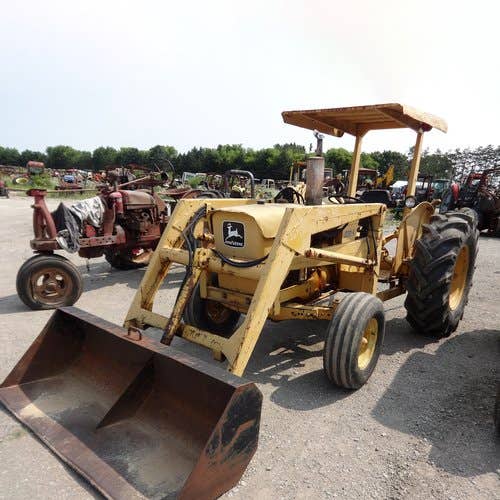 Used John Deere 301A Tractor parts.