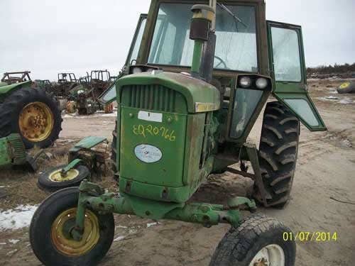Used John Deere 3020 Tractor parts.