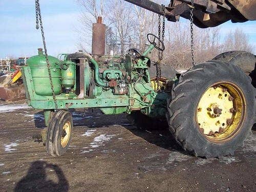 Used John Deere 3020 Tractor parts.