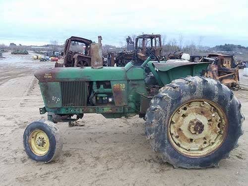 Used John Deere 3020 Tractor parts.