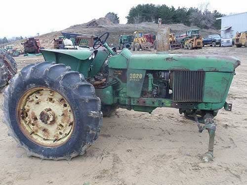 Used John Deere 3020 Tractor parts.