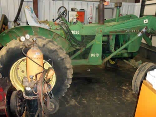 Used John Deere 3020 Tractor parts.