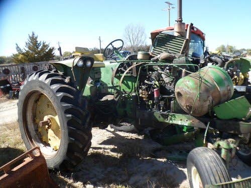 Used John Deere 3020 Tractor parts.